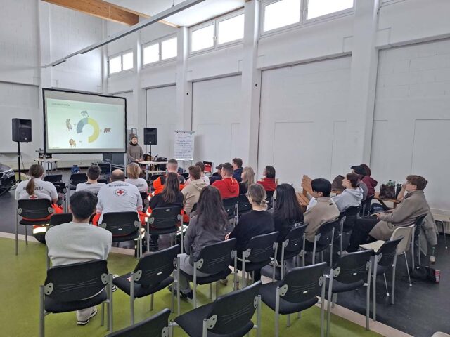 KUVB-Tag am BRK – Rückengesundheit und körperliche Fitness im Fokus - Theorie Workshop im Rettcampus.